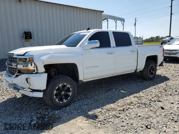 2016 Chevrolet Silverado 1500 LT with VIN 3GCUKREC9GG185402, listed as a Copart auction lot 52292115 with 131,861 mi miles and Salvage Title. Bid and sale history available at DreamBid. Image 1.