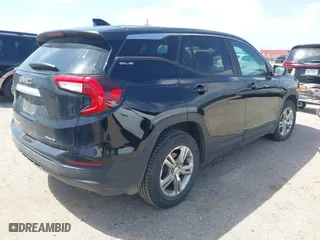 2022 GMC Terrain SLE with VIN 3GKALTEV5NL173612, listed as a IAAI auction lot 41856301 with 182,594 mi miles. Bid and sale history available at carsss.com. Image 4.