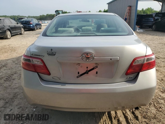 2008 Toyota Camry LE with VIN 4T1BE46K78U229298, listed as a Copart auction lot 54454795 with 180,036 mi miles and Salvage Title. Bid and sale history available at carsss.com. Image 6.