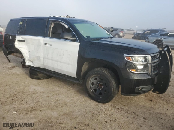 2017 Chevrolet Tahoe Commercial with VIN 1GNLCDEC5HR261962, listed as a Copart auction lot 46585775 with 86,172 mi miles and Salvage Title. Bid and sale history available at carsss.com. Image 4.