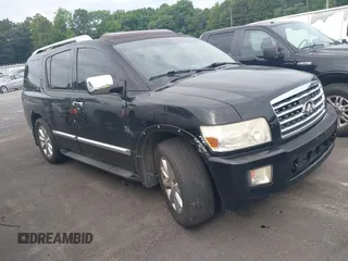 2009 Infiniti QX56 with VIN 5N3AA08D69N904253, listed as a IAAI auction lot 42513082 with 324,112 mi miles and . Bid and sale history available at DreamBid. Image 1.