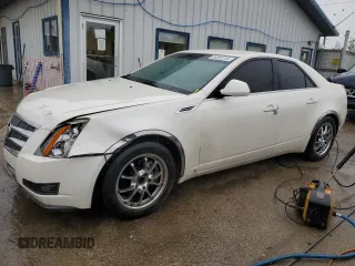 2008 Cadillac CTS RWD z VIN 1G6DM577580121644, wystawiony jako Copart lot #54592155 z przebiegiem 123 102 mil mil oraz Szkoda całkowita • Salvage title. Historia ofert i sprzedaży dostępna na DreamBid. Obrazek 1.