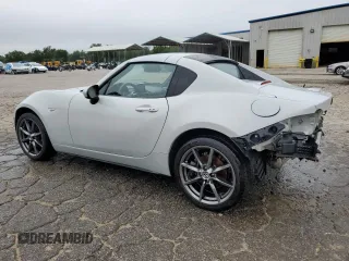 2017 Mazda MX-5 Miata Grand Touring z VIN JM1NDAM70H0104393, wystawiony jako Copart lot #58081805 z przebiegiem 76 279 mil mil oraz Szkoda całkowita • Salvage title. Historia ofert i sprzedaży dostępna na DreamBid. Obrazek 2.