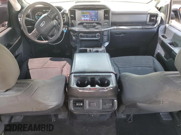 2021 Ford F-150 XL z VIN 1FTEW1EP0MFC50549, wystawiony jako Copart lot #60127565 z przebiegiem 92 078 mil mil oraz Szkoda całkowita • Salvage title. Historia ofert i sprzedaży dostępna na DreamBid. Obrazek 8.