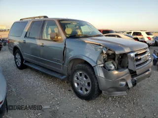 2008 Ford Expedition Max SSV with VIN 1FMFK15578LA17043, listed as a Copart auction lot 43451215 with 211,391 mi miles and Salvage title. Bid and sale history available at DreamBid. Image 4.