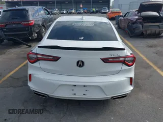 2021 Acura TLX w/Advance Package with VIN 19UUB5F60MA003776, listed as a IAAI auction lot 40692832 with 35,045 mi miles. Bid and sale history available at carsss.com. Image 16.