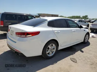 2018 Kia Optima LX with VIN 5XXGT4L35JG245332, listed as a Copart auction lot 56560595 with 109,116 mi miles and Salvage title. Bid and sale history available at DreamBid. Image 3.