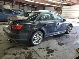 2017 Audi A4 Season of Audi Premium with VIN WAUDNAF42HN047495, listed as a Copart auction lot 41769645 with 104,206 mi miles and Salvage Title. Bid and sale history available at carsss.com. Image 3.