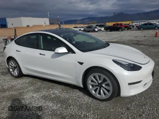 2023 Tesla Model 3 with VIN 5YJ3E1EA9PF450392, listed as a Copart auction lot 48534385 with 36,829 mi miles and Salvage Title. Bid and sale history available at DreamBid. Image 4.