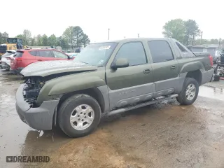2002 Chevrolet Avalanche with VIN 3GNEK13T42G172064, listed as a Copart auction lot 51259735 with 212,715 mi miles and Salvage Title. Bid and sale history available at carsss.com. Image 1.