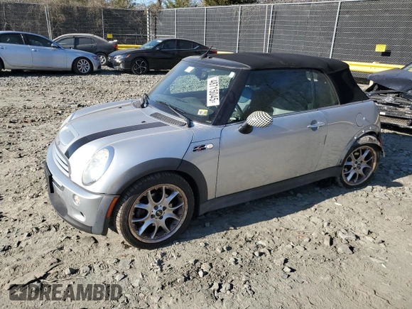 2007 MINI Convertible S с VIN WMWRH33547TJ44603, выставлен на аукционе Copart как лот 48715045 с пробегом 76 561 миль миль и Списание • Salvage title. История ставок и продаж доступна на DreamBid. Изображение 1.