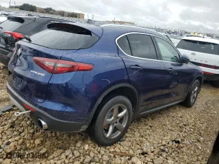 2021 Alfa Romeo Stelvio Sport with VIN ZASPAKAN5M7D03362, listed as a Copart auction lot 85496214 with 24,390 mi miles and Salvage Title. Bid and sale history available at carsss.com. Image 3.