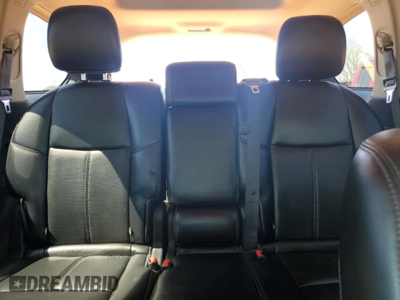 2016 Nissan Pathfinder Platinum with VIN 5N1AR2MN5GC608886, listed as a Copart auction lot 50582035 with 127,089 mi miles and Salvage Title. Bid and sale history available at carsss.com. Image 10.