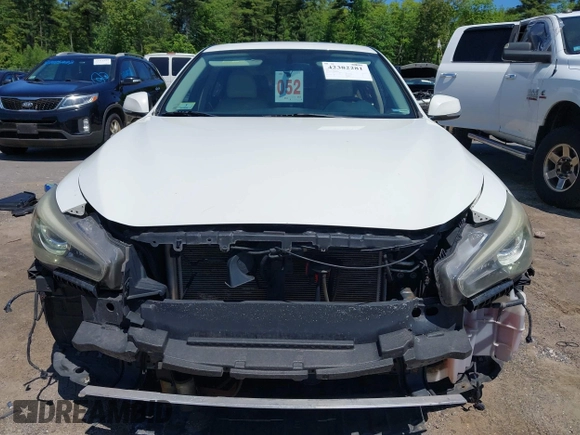 2014 Infiniti Q50 Sport with VIN JN1BV7AR3EM681886, listed as a IAAI auction lot 42382281 with 140,005 mi miles and . Bid and sale history available at DreamBid. Image 13.