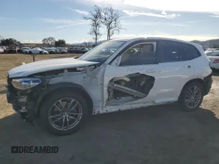 2020 BMW X3 M40i with VIN 5UXTY9C09L9B31399, listed as a Copart auction lot 87004624 with Not Provided miles and Salvage Title. Bid and sale history available at DreamBid. Image 1.