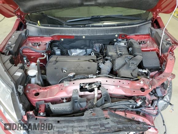 2023 Mitsubishi Outlander ES z VIN JA4ARUAU4PU000597, wystawiony jako Copart lot #53704445 z przebiegiem 27 206 mil mil oraz Szkoda całkowita • Salvage title. Historia ofert i sprzedaży dostępna na DreamBid. Obrazek 12.