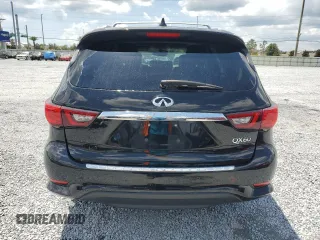 2018 Infiniti QX60 with VIN 5N1DL0MN6JC530919, listed as a Copart auction lot 54763465 with 58,301 mi miles and Salvage Title. Bid and sale history available at DreamBid. Image 6.