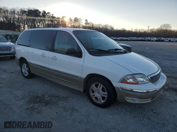 2001 Ford Windstar SEL with VIN 2FMZA53421BA71390, listed as a Copart auction lot 89175005 with 101,012 mi miles and Salvage Title. Bid and sale history available at carsss.com. Image 4.