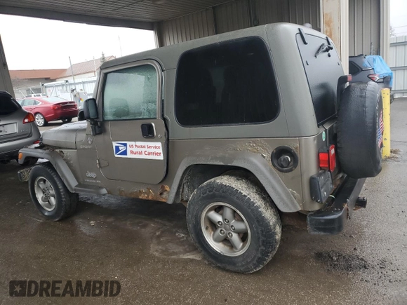 2006 Jeep Wrangler Sport Right Hand Drive with VIN 1J4F449S16P785794, listed as a Copart auction lot 45048425 with 147,339 mi miles and Clean Title. Bid and sale history available at carsss.com. Image 2.