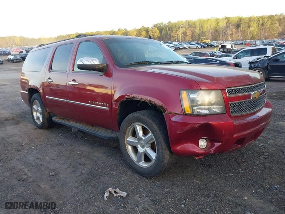 2009 Chevrolet Suburban LTZ with VIN 1GNFK36359R220094, listed as a IAAI auction lot 41858436 with 247,913 mi miles. Bid and sale history available at carsss.com. Image 1.