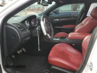 2012 Chrysler 300 SRT8 with VIN 2C3CCAFJ0CH801820, listed as a Copart auction lot 86644424 with 40,285 mi miles and Salvage Title. Bid and sale history available at carsss.com. Image 7.