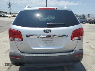 2013 Kia Sorento LX with VIN 5XYKT4A27DG391137, listed as a Copart auction lot 65649105 with 129,027 mi miles and Clean title. Bid and sale history available at DreamBid. Image 6.