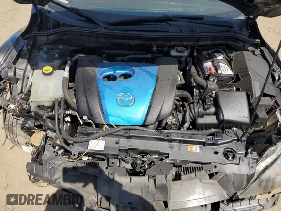 2012 Mazda 3 i Grand Touring with VIN JM1BL1W84C1643422, listed as a Copart auction lot 53557245 with 115,805 mi miles and Salvage Title. Bid and sale history available at DreamBid. Image 11.
