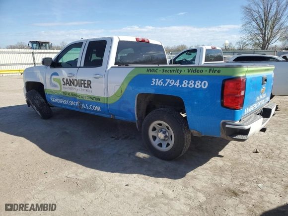 2016 Chevrolet Silverado 1500 LT with VIN 1GCVKRECXGZ373947, listed as a Copart auction lot 49985805 with 118,989 mi miles and Salvage Title. Bid and sale history available at carsss.com. Image 2.