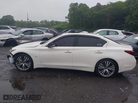 2019 Infiniti Q50 Luxe с VIN JN1EV7AR2KM554684, выставлен на аукционе IAAI как лот 39599510 с пробегом 46 174 миль миль и . История ставок и продаж доступна на DreamBid. Изображение 14.