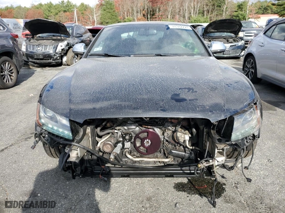 2008 Audi S5 with VIN WAURV78T48A010792, listed as a Copart auction lot 78382224 with 152,337 mi miles and Salvage Title. Bid and sale history available at carsss.com. Image 5.
