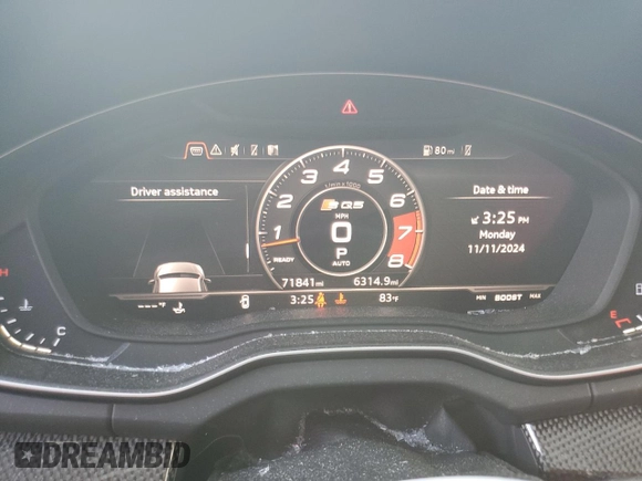 2018 Audi SQ5 with VIN WA1C4BFY9J2110569, listed as a Copart auction lot 79781664 with 71,841 mi miles and Salvage Title. Bid and sale history available at DreamBid. Image 9.