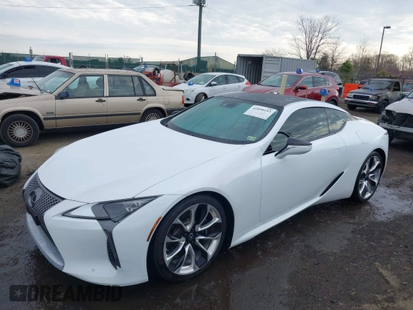 2018 Lexus LC 500h z VIN JTHHP5AY9JA000847, wystawiony jako IAAI lot #41898193 z przebiegiem 54 626 mil mil oraz . Historia ofert i sprzedaży dostępna na DreamBid. Obrazek 17.
