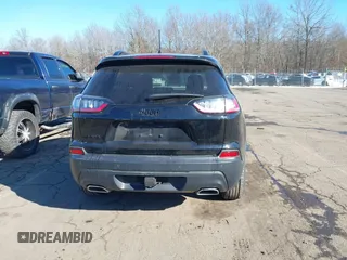 2019 Jeep Cherokee Latitude Plus with VIN 1C4PJMLX5KD369346, listed as a IAAI auction lot 41407489 with 50,898 mi miles. Bid and sale history available at carsss.com. Image 17.
