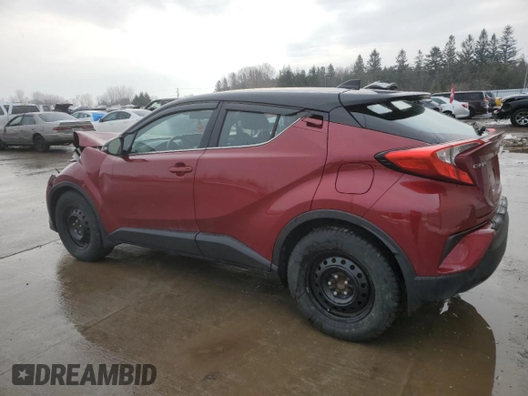 2019 Toyota C-HR XLE with VIN NMTKHMBX5KR067467, listed as a Copart auction lot 42779135 with 158,809 mi miles and Salvage Title. Bid and sale history available at DreamBid. Image 2.