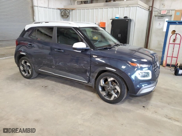 2020 Hyundai Venue SEL with VIN KMHRC8A38LU022777, listed as a Copart auction lot 45315475 with 38,980 mi miles and Salvage Title. Bid and sale history available at carsss.com. Image 4.