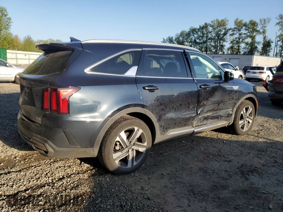2023 Kia Sorento EX z VIN KNDRHDLGXP5187888, wystawiony jako Copart lot #55286985 z przebiegiem 21 687 mil mil oraz Szkoda całkowita • Salvage title. Historia ofert i sprzedaży dostępna na DreamBid. Obrazek 3.