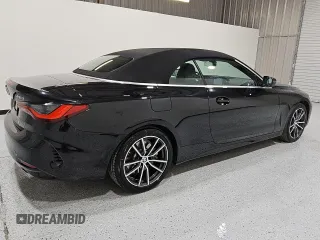 2025 BMW 4 Series 430i xDrive with VIN WBA53DB03SCT72075, listed as a Copart auction lot 55703825 with 13,894 mi miles and Clean Title. Bid and sale history available at carsss.com. Image 3.