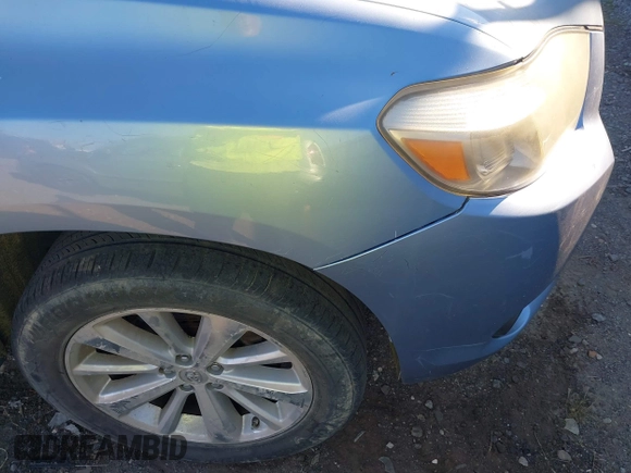 2008 Toyota Highlander Hybrid with VIN JTEEW41A482007659, listed as a IAAI auction lot 40612418 with 169,099 mi miles. Bid and sale history available at carsss.com. Image 19.