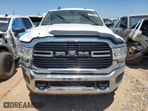 2019 Ram 2500 Big Horn with VIN 3C6UR5DJ7KG726578, listed as a Copart auction lot 54766675 with 126,084 mi miles and Salvage title. Bid and sale history available at DreamBid. Image 5.