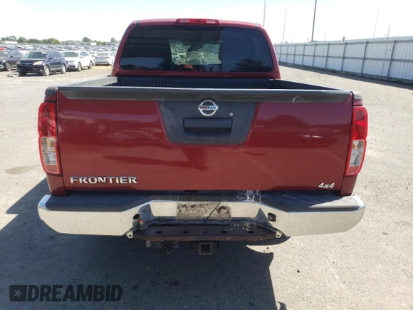 2013 Nissan Frontier SV with VIN 1N6AD0EV7DN711083, listed as a Copart auction lot 55882135 with 130,017 mi miles and Salvage title. Bid and sale history available at DreamBid. Image 6.
