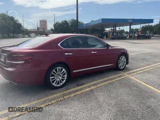 2015 Lexus LS 460 with VIN JTHBL5EF8F5135294, listed as a Copart auction lot 64402185 with 92,515 mi miles and Clean title. Bid and sale history available at DreamBid. Image 4.