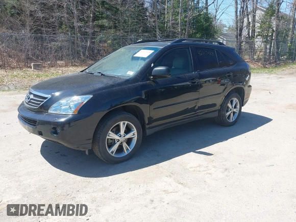 2006 Lexus RX 400h with VIN JTJHW31U760019722, listed as a IAAI auction lot 42117438 with 173,410 mi miles and . Bid and sale history available at DreamBid. Image 2.