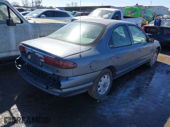 2000 Ford Contour SE Fleet with VIN 1FAFP66L5YK137824, listed as a IAAI auction lot 41610477 with 120,320 mi miles. Bid and sale history available at carsss.com. Image 4.