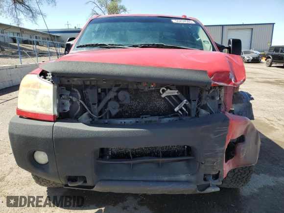 2012 Nissan Titan SV z VIN 1N6AA0EC6CN300084, wystawiony jako Copart lot #55234505 z przebiegiem 331 540 mil mil oraz Szkoda całkowita • Salvage title. Historia ofert i sprzedaży dostępna na DreamBid. Obrazek 5.