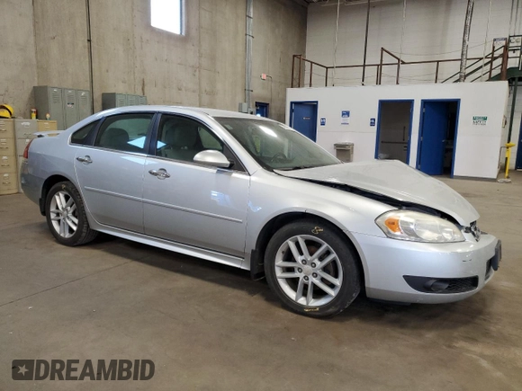 2014 Chevrolet Impala LTZ with VIN 2G1WC5E39E1102144, listed as a Copart auction lot 54918015 with 191,060 mi miles and Non repairable. Bid and sale history available at DreamBid. Image 4.