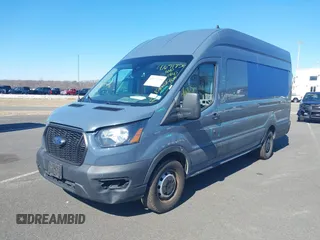 2021 Ford Transit Cargo with VIN 1FTBR3X84MKA54150, listed as a IAAI auction lot 41671756 with 96,556 mi miles and . Bid and sale history available at DreamBid. Image 17.