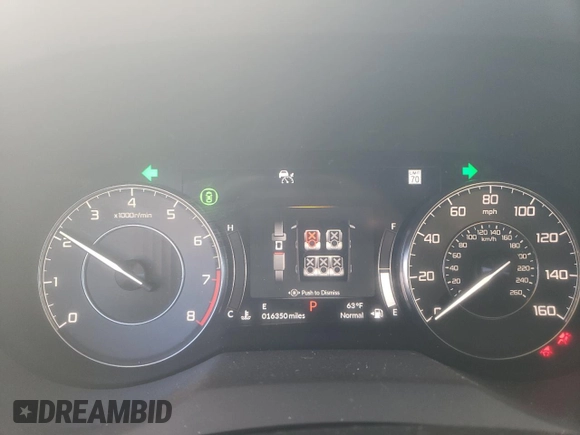 2022 Acura RDX with VIN 5J8TC2H30NL013806, listed as a Copart auction lot 47687725 with 16,350 mi miles and Salvage Title. Bid and sale history available at carsss.com. Image 9.