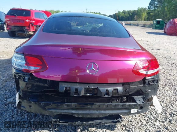 2018 Mercedes-Benz C C 300 with VIN WDDWJ4JB8JF695704, listed as a IAAI auction lot 41991929 with 35,573 mi miles and . Bid and sale history available at carsss.com. Image 16.
