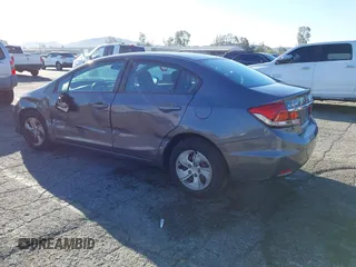 2015 Honda Civic Sedan LX with VIN 19XFB2E51FE061538, listed as a IAAI auction lot 41761473 with 113,404 mi miles. Bid and sale history available at carsss.com. Image 3.