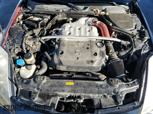 2004 Nissan 350Z Touring with VIN JN1AZ34D34T162172, listed as a Copart auction lot 83584664 with 146,780 mi miles and Salvage Title. Bid and sale history available at carsss.com. Image 11.